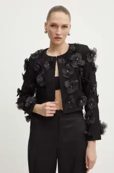 Custommade sacou Genieve culoarea negru, un singur rand de nasturi, 999334808 imagine