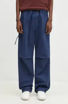 DARKPARK pantaloni Jordan barbati, culoarea albastru marin, drept, MTR09.FAP08.0051 imagine