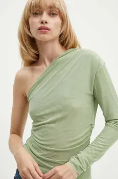 Day Birger et Mikkelsen bluza CN femei, culoarea verde, neted, DAY65243116 imagine