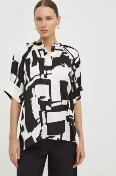 Day Birger et Mikkelsen bluza femei, culoarea negru, modelator imagine