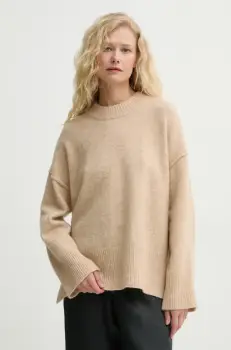 Day Birger et Mikkelsen pulover de lana Josie femei, culoarea bej, DAY65243702 imagine