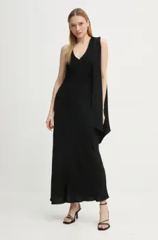 Day Birger et Mikkelsen rochie Brielle culoarea negru, maxi, evazati, DAY65243657 imagine