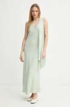 Day Birger et Mikkelsen rochie Brielle culoarea verde, maxi, evazati, DAY65243657 imagine