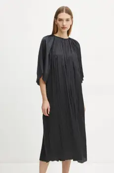 Day Birger et Mikkelsen rochie Sophia culoarea negru, midi, oversize, DAY65243549 imagine