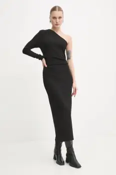 Day Birger et Mikkelsen rochie Valley culoarea negru, maxi, mulata, DAY65243590 imagine
