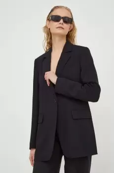 Day Birger et Mikkelsen sacou culoarea negru, un singur rand de nasturi, neted imagine