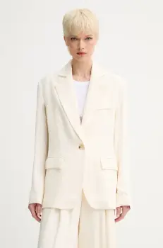 Day Birger et Mikkelsen sacou Hilare culoarea bej, un singur rand de nasturi, uni, DAY65243693 imagine