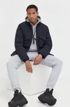 DC geaca barbati, culoarea negru, de iarna imagine