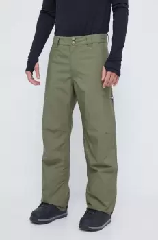 DC pantaloni Snow Chino culoarea verde imagine
