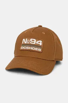 DC sapca No 94 Snapback culoarea maro, cu imprimeu, ADYHA04227 imagine