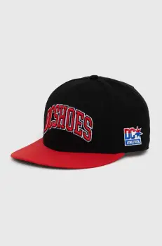 DC sapca Shy Town culoarea negru, cu imprimeu, ADYHA04206 imagine