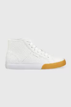 DC tenisi femei, culoarea alb imagine