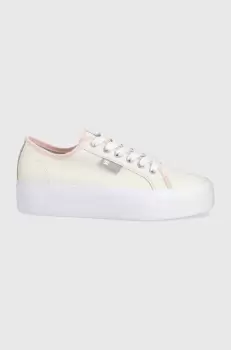 Dc tenisi femei, culoarea bej imagine