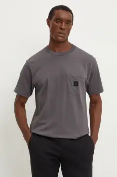 DC tricou din bumbac DC 1994 barbati, culoarea gri, neted, ADYKT03246 imagine