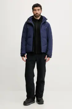 Descente geaca de schi din puf HYBRID DOWN JACKET culoarea bleumarin, DW5FDJ06MU imagine