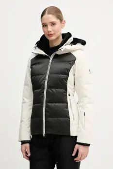 Descente geaca de schi din puf MARY culoarea bej, DW5FDJ02LU imagine