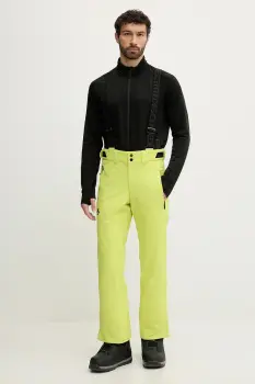 Descente pantaloni de schi SWISS PANTS culoarea galben, DW5FLP01MU imagine