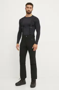 Descente pantaloni de schi Swiss Slim culoarea negru, DWMYGD43Y imagine