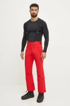 Descente pantaloni de schi Swiss Slim culoarea rosu, DWMYGD43 imagine