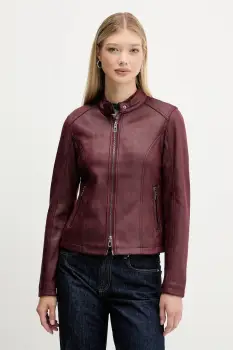 Desigual geaca BASIC culoarea bordo, de tranzitie, 25WWEW43 imagine