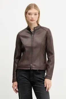 Desigual geaca BASIC culoarea maro, de tranzitie, 25WWEW43 imagine