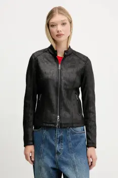 Desigual geaca BASIC culoarea negru, de tranzitie, 25WWEW43 imagine