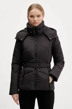 Desigual geaca BELT culoarea negru, de tranzitie, 25WWEW30 imagine