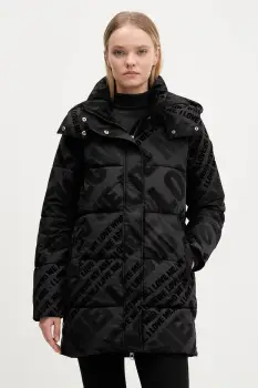 Desigual geaca CADERA FLOCK culoarea negru, de iarna, 25WWEW23 imagine