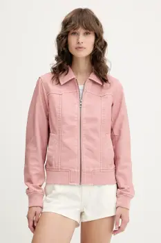 Desigual geaca COLORADO culoarea portocaliu, de tranzitie, 25SWEW47 imagine