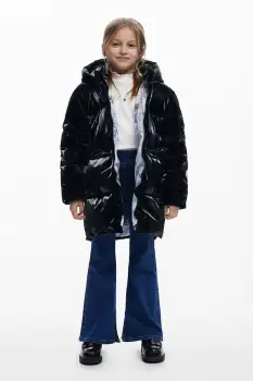 Desigual geaca copii culoarea negru, 25WGEW08 imagine