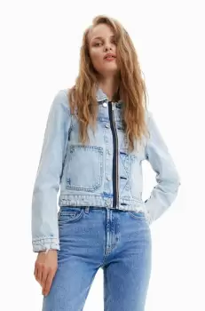 Desigual geaca jeans femei, de tranzitie imagine