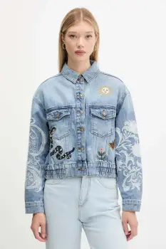 Desigual geaca jeans LANDER de tranzitie, 25WWED07 imagine