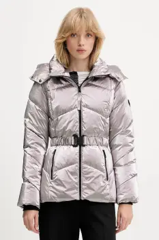 Desigual geaca METALIC culoarea roz, de iarna, 25WWEW29 imagine