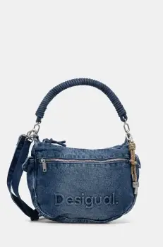 Desigual geanta de blugi HALF LOGO 25SAXD28 imagine