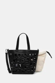Desigual geanta MAKI VALDIVIA culoarea negru, 25SAXPBN imagine