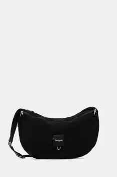 Desigual geanta TRAVELLING CANGAS culoarea negru, 25WAXY15 imagine