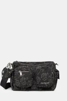 Desigual geanta WHISKEY HABANA MULTIP culoarea gri, 25WAXD28 imagine