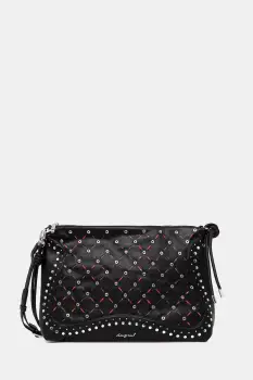 Desigual geanta YANKEE LEIRIA MINI BL culoarea negru, 25WAXP37 imagine
