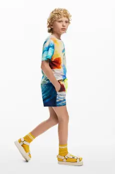 Desigual pantaloni scurti de baie copii 25SBMW02 imagine