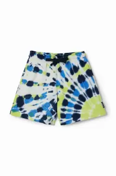 Desigual pantaloni scurti din bumbac pentru copii talie reglabila imagine