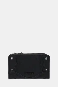 Desigual portofel EMBRO PATCH EMMA BLA culoarea negru, 25WAYP17 imagine