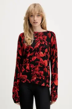 Desigual pulover LUND culoarea negru, light, 25WWJF16 imagine