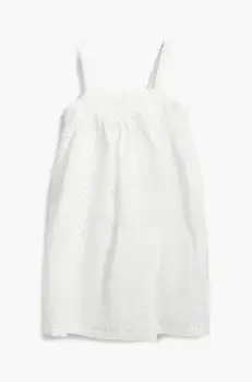 Desigual rochie din bumbac pentru copii culoarea alb, mini, evazati, 25SGVW07 imagine