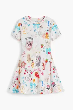 Desigual rochie fete culoarea bej, mini, evazati, 25WGVK05 imagine