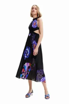 Desigual rochie midi, evazati imagine