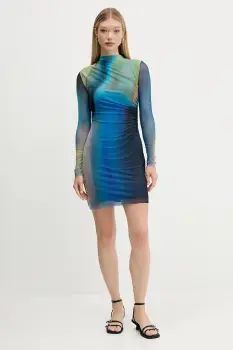 Desigual rochie SHIRA mini, mulata, 25WWVK43 imagine