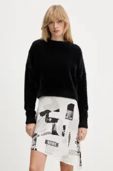 Desigual rochie si pulover ORIANA culoarea bej, mini, evazati, 25WWVK42 imagine