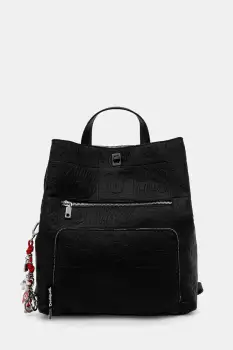 Desigual rucsac ALL MICKEY SUMY culoarea negru, mic, cu imprimeu, 25WAKP02 imagine