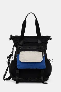 Desigual rucsac BASIC MODULAR DISCOV culoarea negru, mare, uni, 25WAKY01 imagine