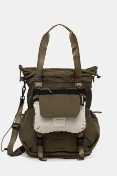 Desigual rucsac BASIC MODULAR DISCOV culoarea verde, mare, uni, 25WAKY10 imagine